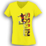 Ladies V neck Neon spain